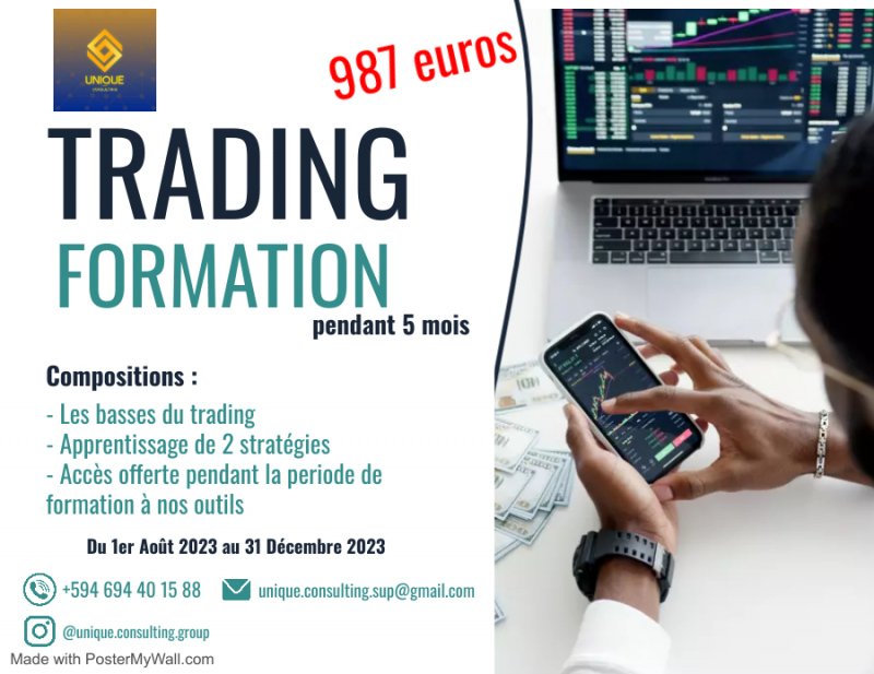 découvrez notre formation complète en trading pour maîtriser les marchés financiers. apprenez les techniques essentielles, développez vos compétences et gagnez en confiance pour devenir un trader avisé et rentable. inscrivez-vous dès aujourd'hui et transformez votre passion en succès!